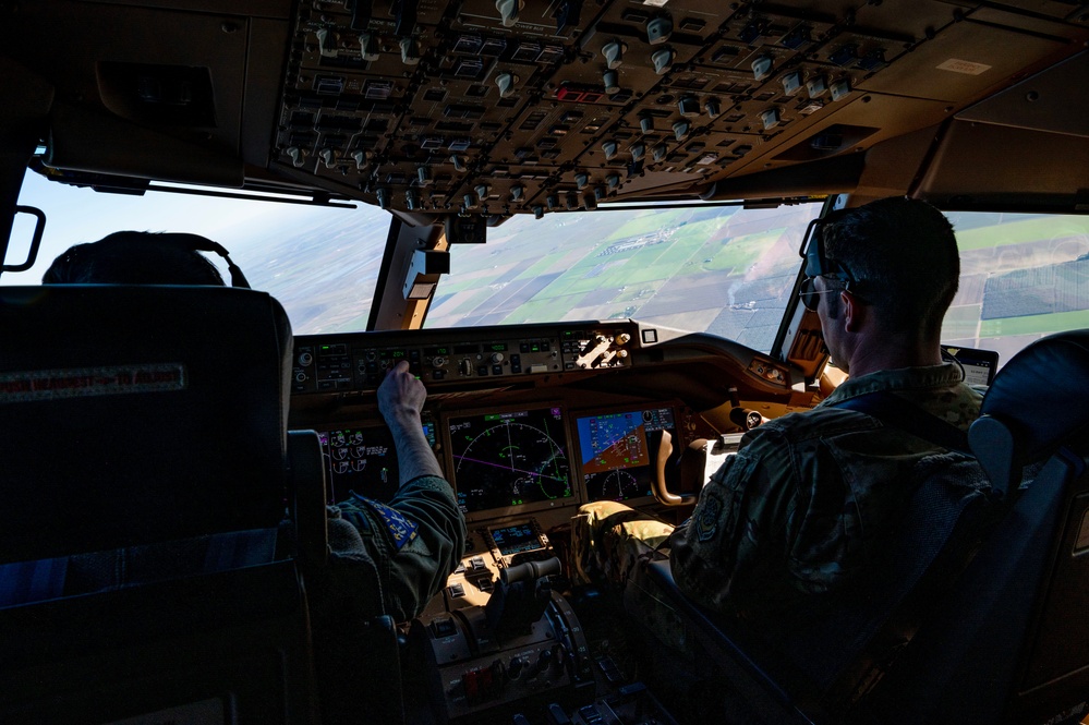 Travis AFB conducts combined K-10, KC-46 integrated mission sortie training