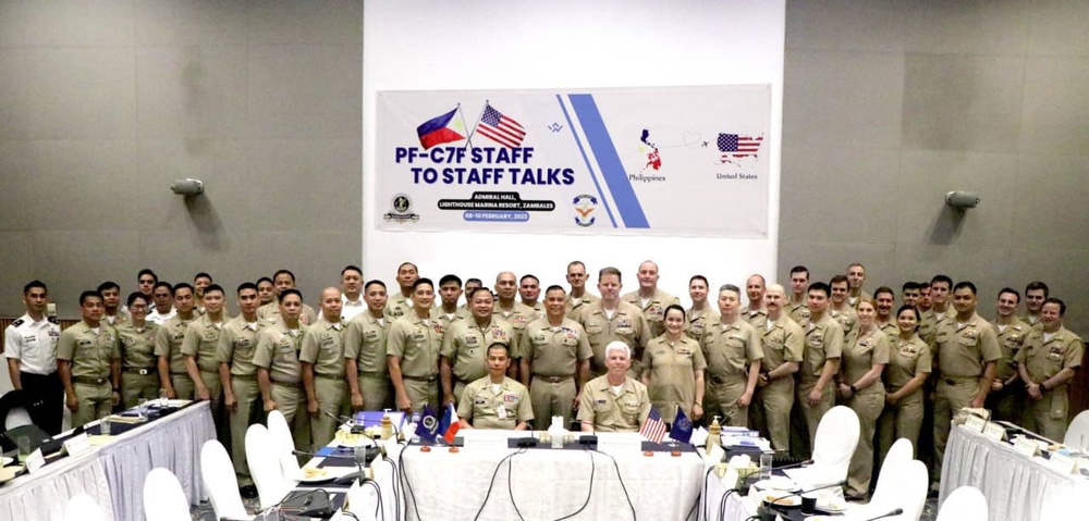 U.S. 7th Fleet, Philippine Navy conduct PF-C7F Staff to Staff Talks