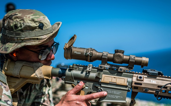 TF Wolfhound conducts training for high angle shooting