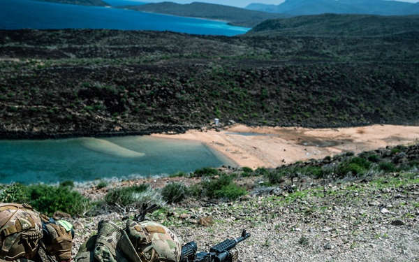 TF Wolfhound conducts training for high angle shooting