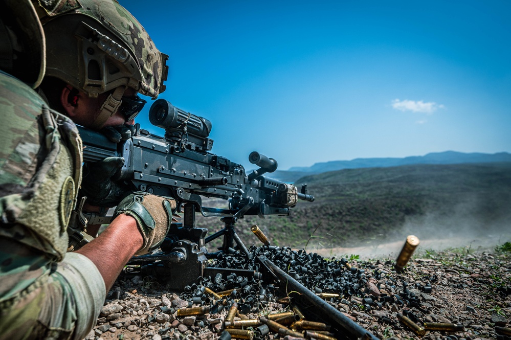 TF Wolfhound conducts training for high angle shooting