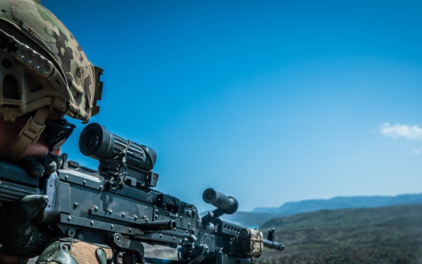 TF Wolfhound conducts training for high angle shooting