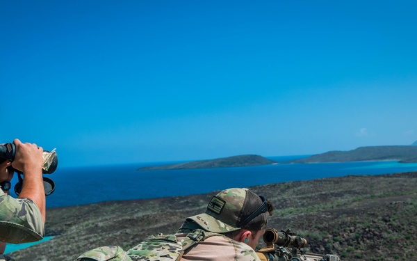 TF Wolfhound conducts training for high angle shooting