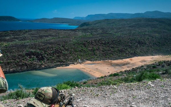 TF Wolfhound conducts training for high angle shooting