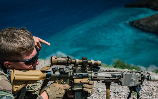 TF Wolfhound conducts training for high angle shooting