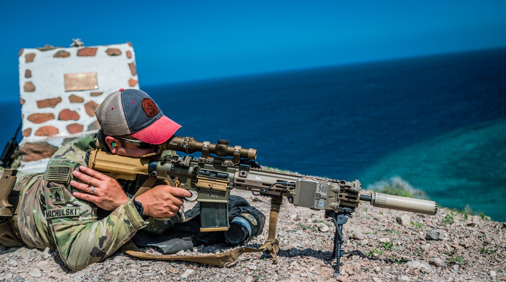TF Wolfhound conducts training for high angle shooting