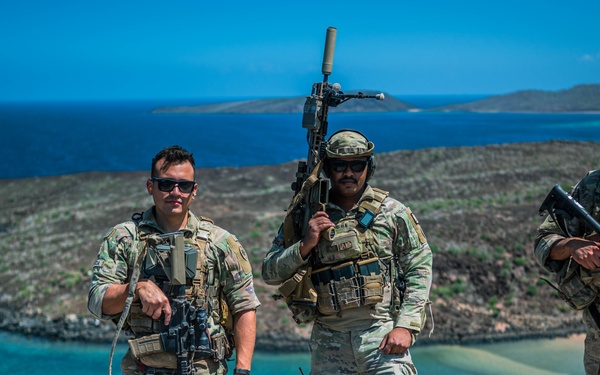 TF Wolfhound conducts training for high angle shooting