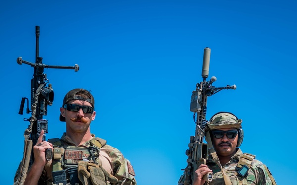 TF Wolfhound conducts training for high angle shooting