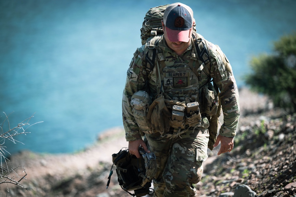 TF Wolfhound conducts training for high angle shooting
