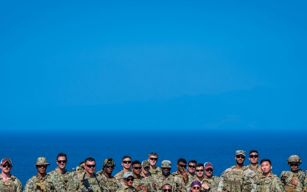 TF Wolfhound conducts training for high angle shooting