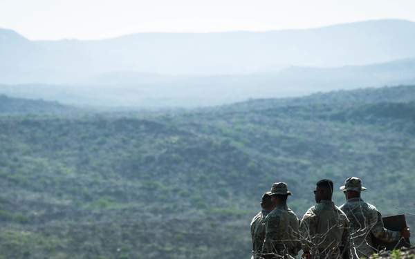 TF Wolfhound conducts training for high angle shooting