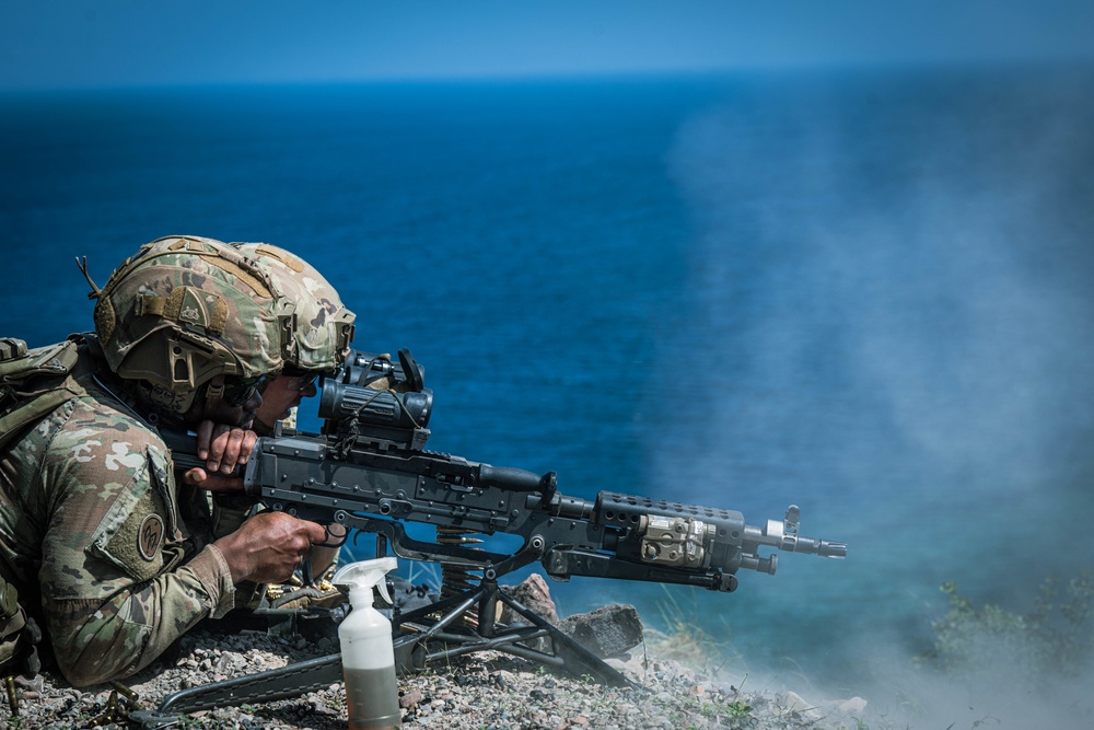 TF Wolfhound conducts training for high angle shooting