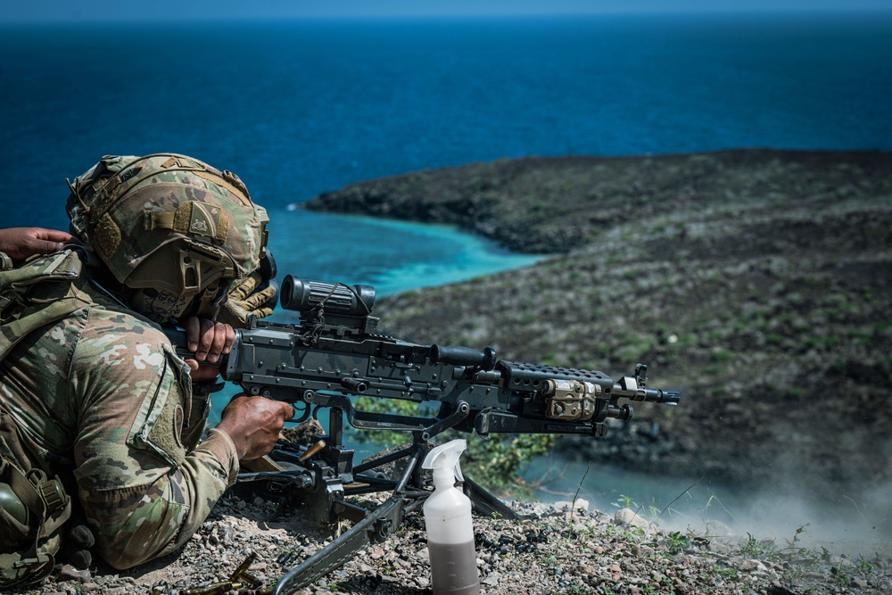 TF Wolfhound conducts training for high angle shooting