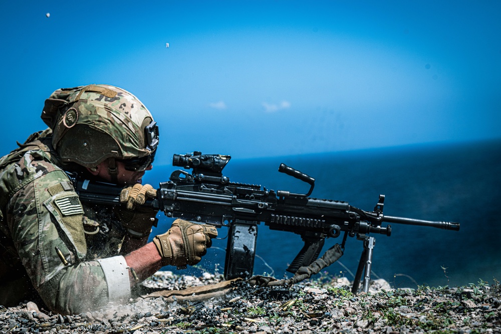 TF Wolfhound conducts training for high angle shooting