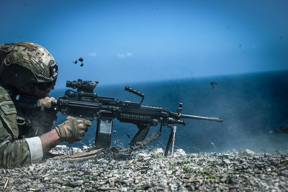 TF Wolfhound conducts training for high angle shooting