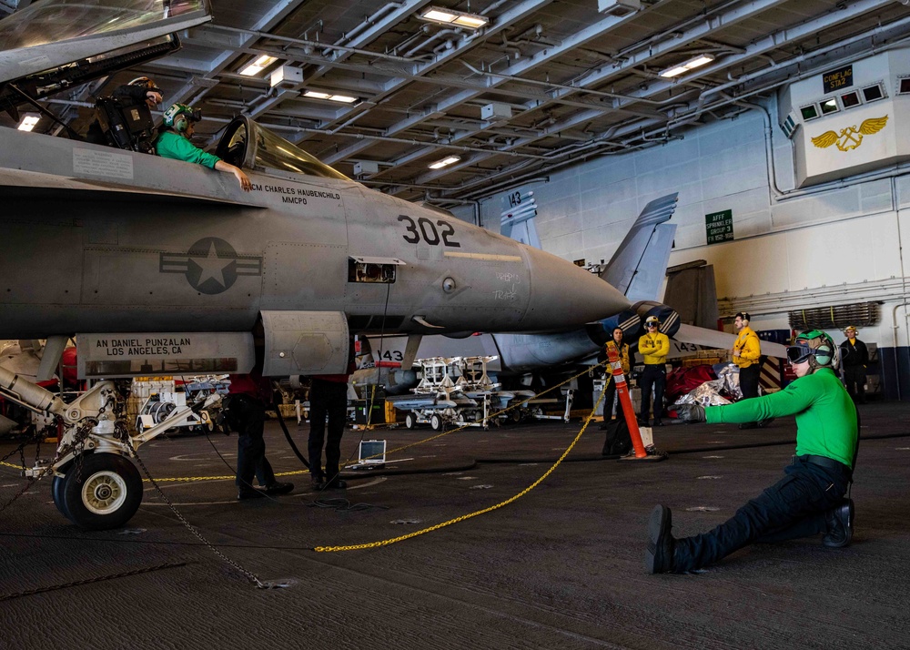 Daily Operations Onboard USS George H.W. Bush (CVN 77)