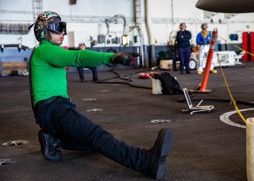 Daily Operations Onboard USS George H.W. Bush (CVN 77)