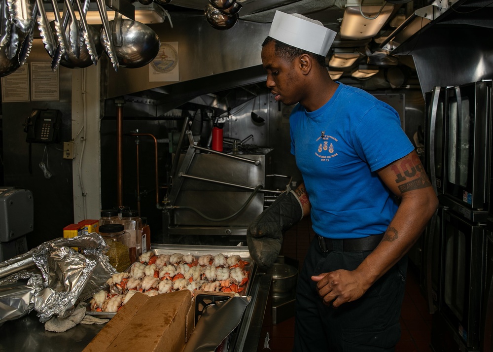 Daily Operations Aboard USS George H.W. Bush (CVN 77)