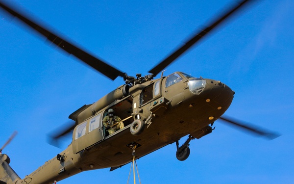 1st Battalion, 320th Field Artillery Regiment Conduct Elevator Drills in Greece