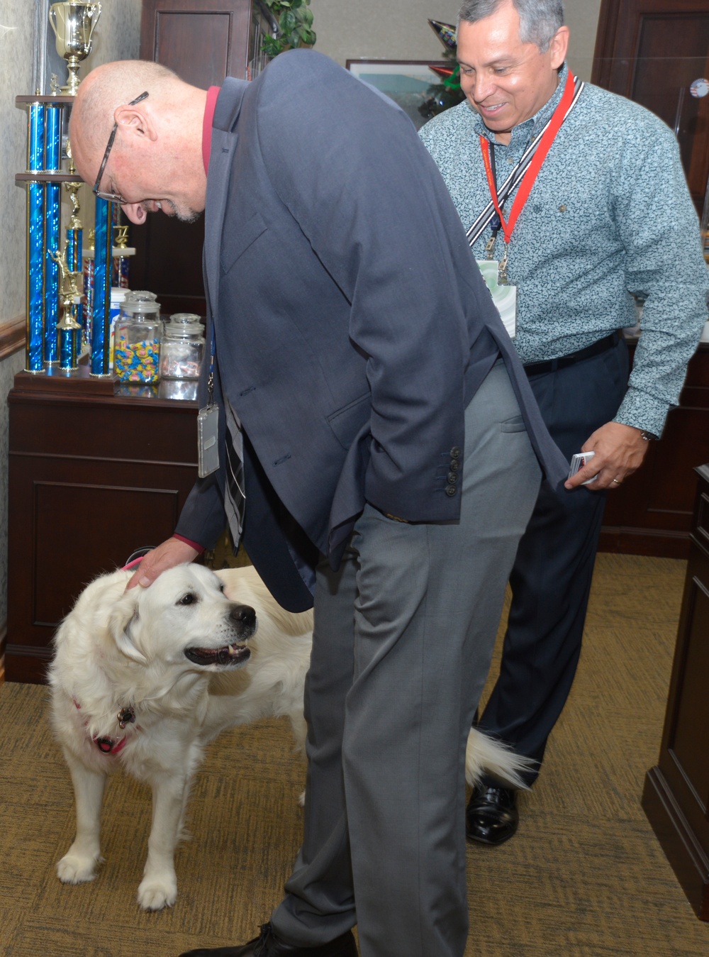 DVIDS - News - 16 Air Force headquarters welcomes new four-legged wingman