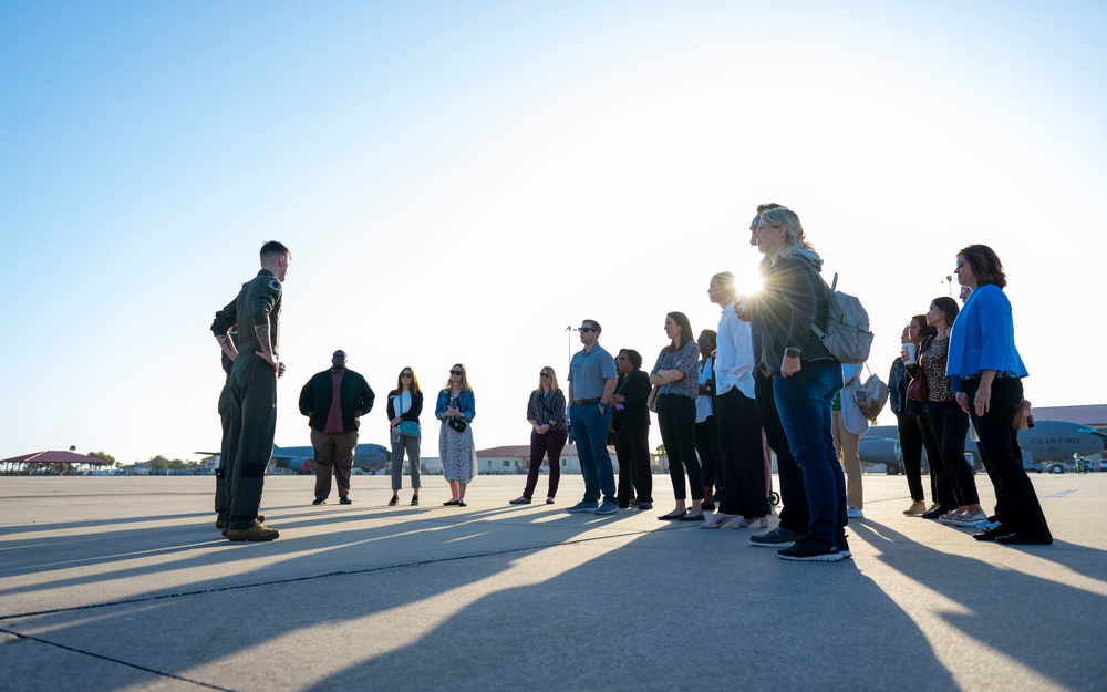 Building connections - Local professionals tour MacDill Air Force Base