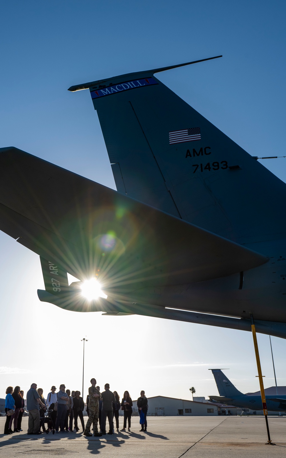 Building connections - Local professionals tour MacDill Air Force Base