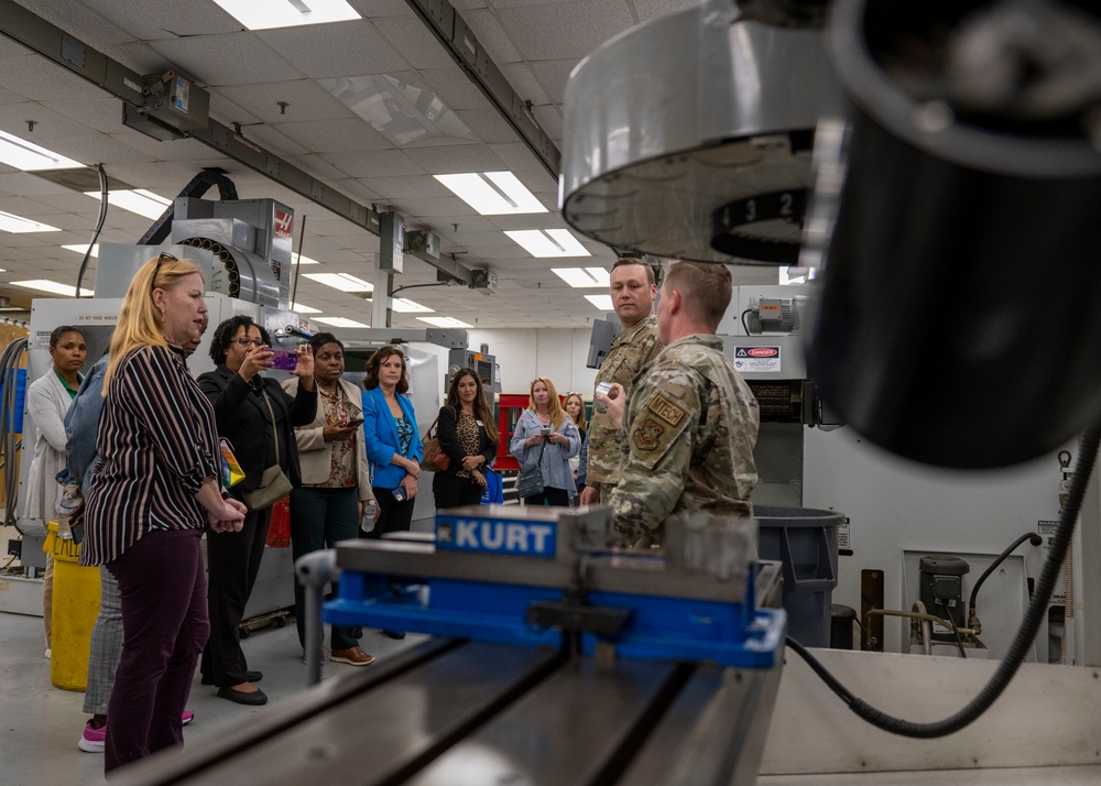 Building connections - Local professionals tour MacDill Air Force Base