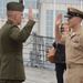 Naval Museum hosts a reenlistment ceremony
