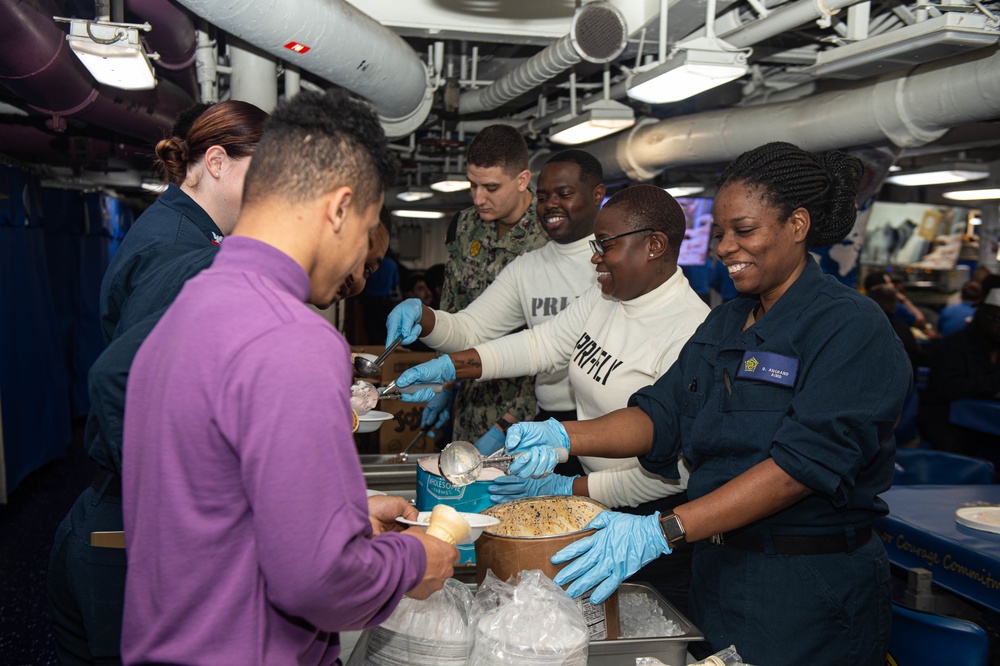 IKE Conducts Operations In The Atlantic Ocean