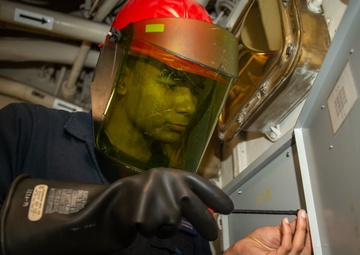 IKE Conducts Operations In The Atlantic Ocean