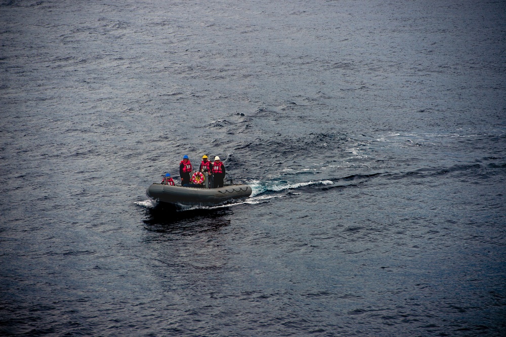 IKE Conducts Operations In The Atlantic Ocean