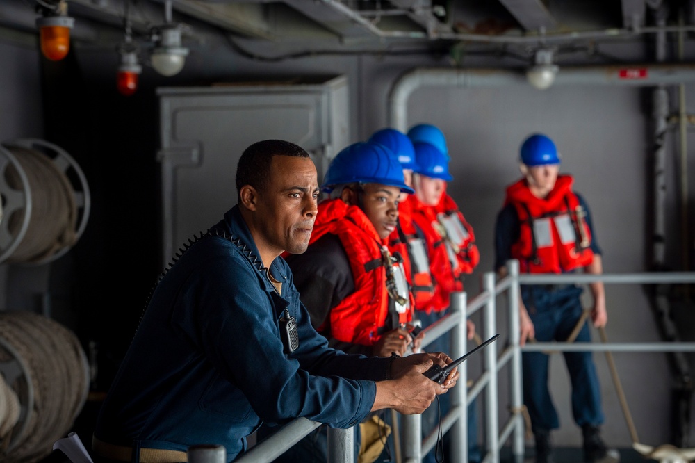 IKE Conducts Operations In The Atlantic Ocean