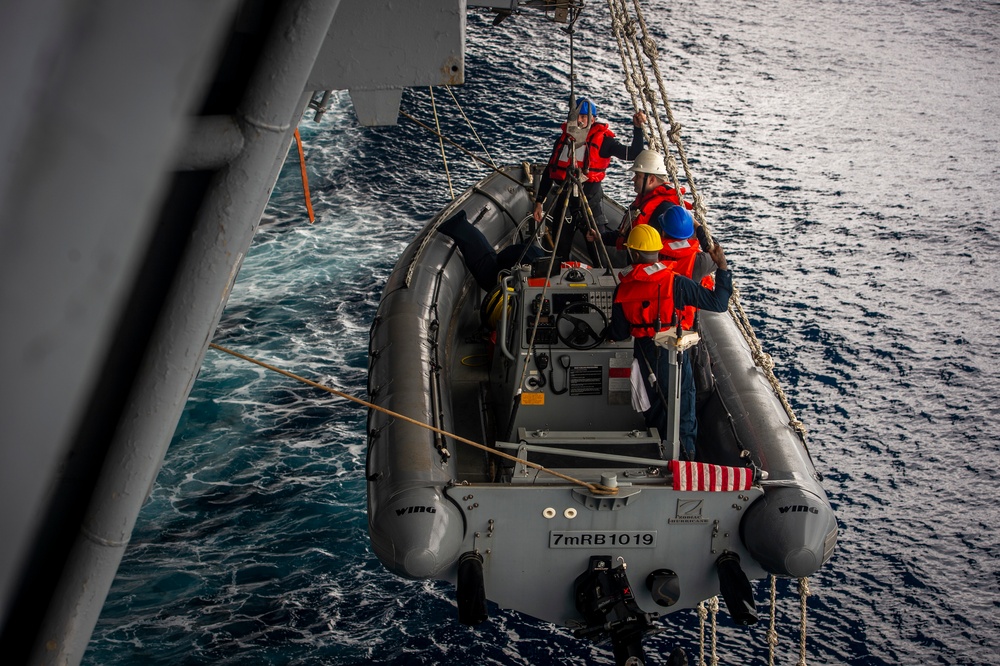 IKE Conducts Operations In The Atlantic Ocean