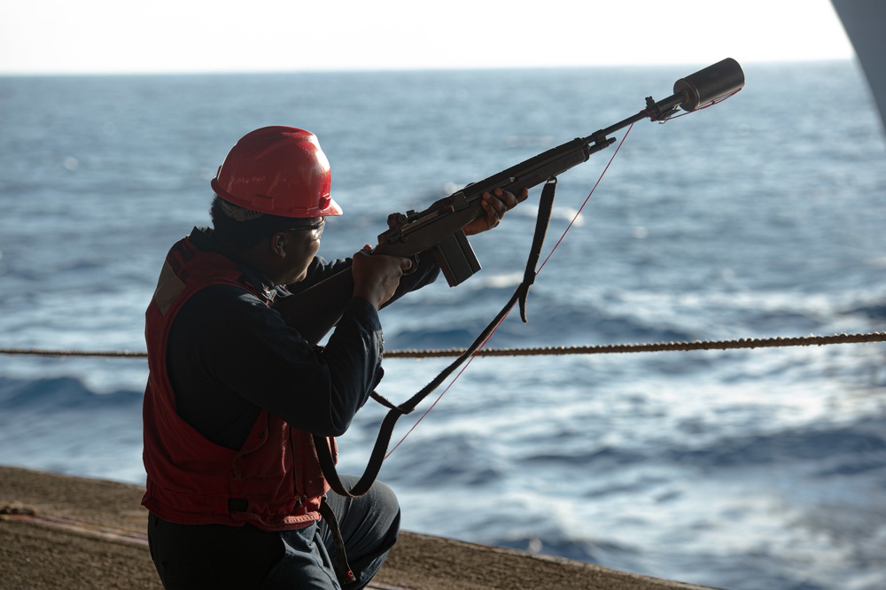 IKE Conducts Operations In The Atlantic Ocean