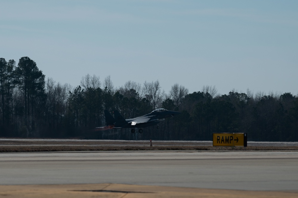 Strike Eagles soar over SJAFB