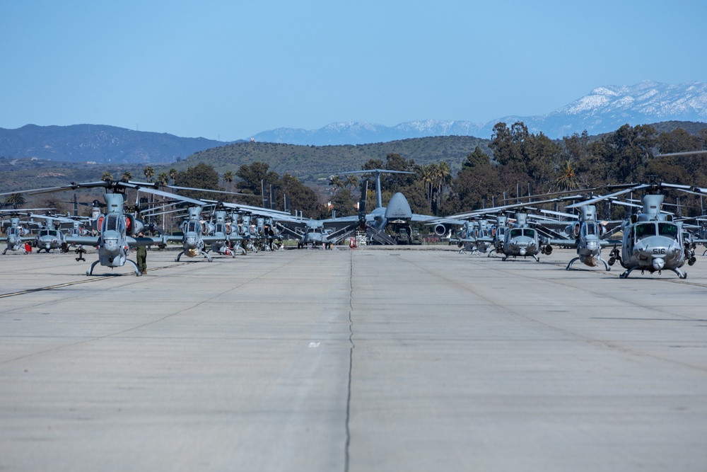 HMLA-775 takes off for close air support exercise