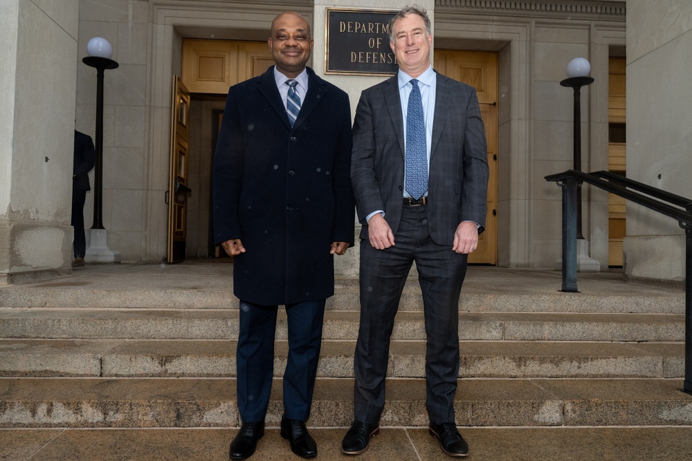 Deputy Assistant Secretary of Defense for the Western Hemisphere hosts Colombian Ambassador to the United States