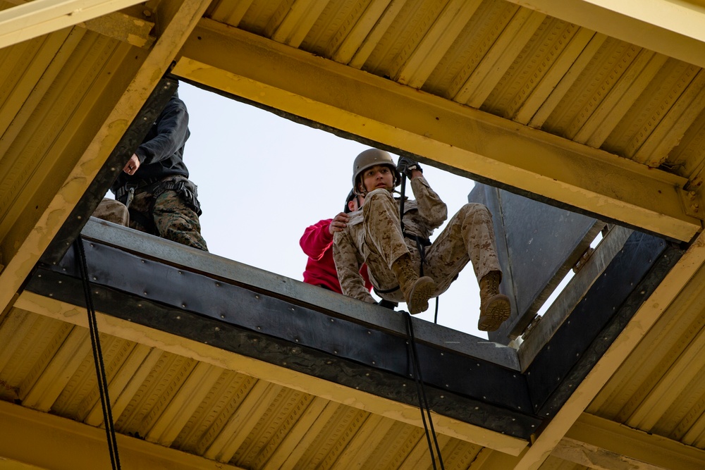 Delta Company Rappel Tower