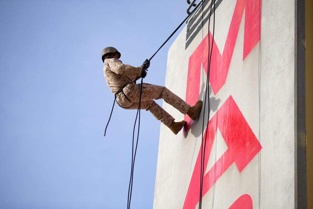 Delta Company Rappel Tower