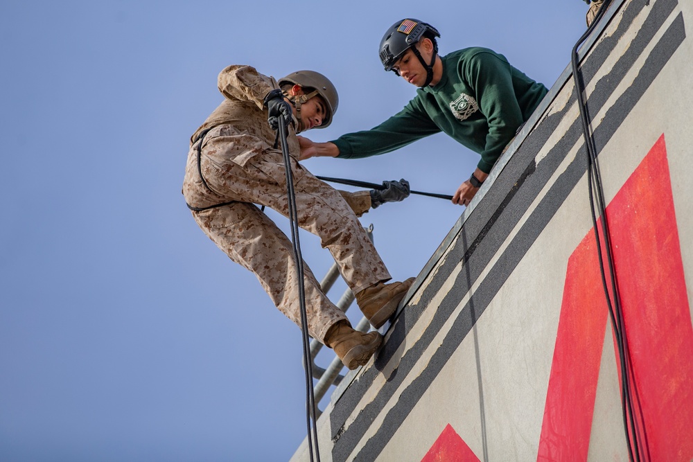 Delta Company Rappel Tower