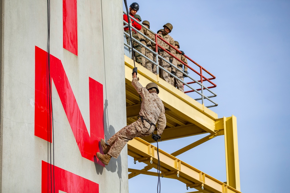 Delta Company Rappel Tower