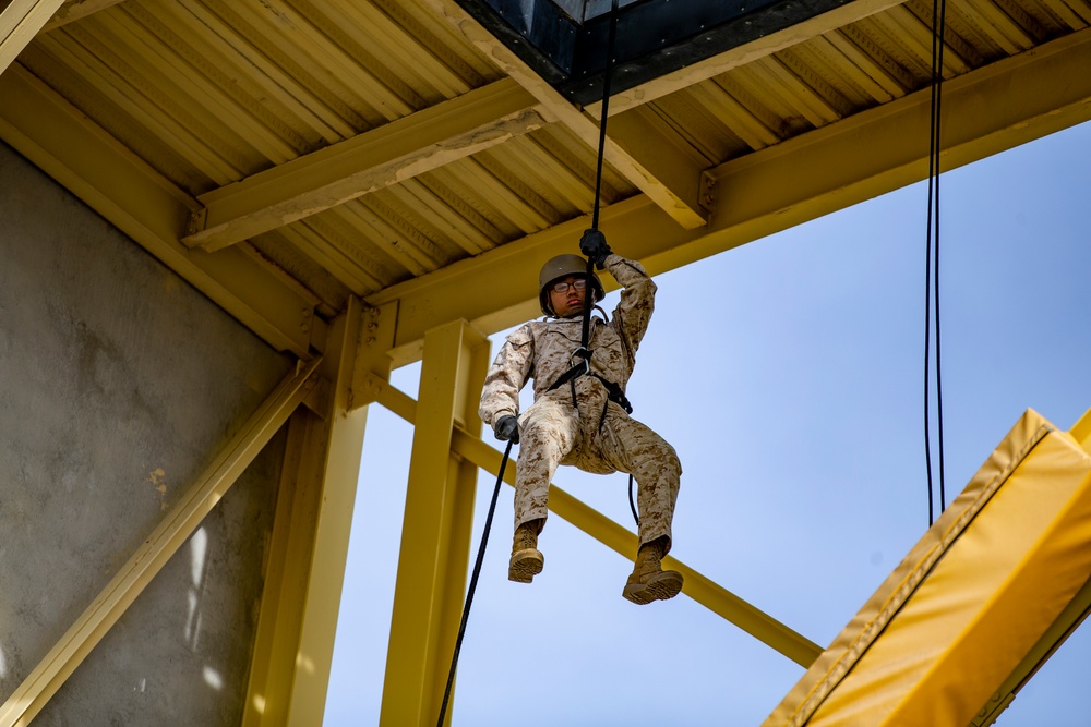 Delta Company Rappel Tower