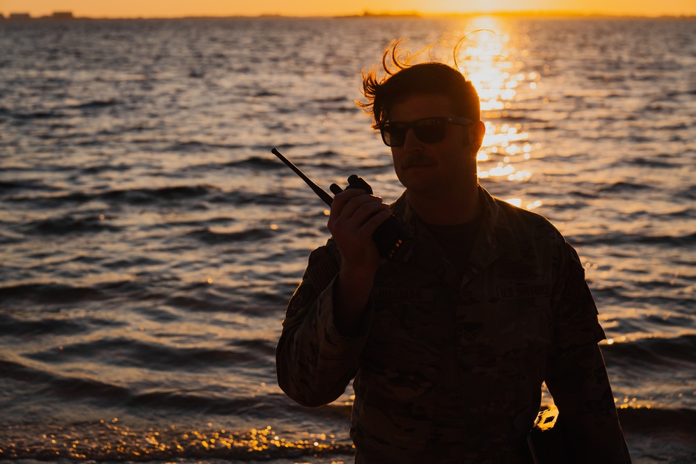 6th CES EOD unit removes ordnance at Crystal Beach