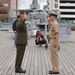 Reenlistment ceremony aboard Battleship Wisconsin