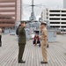 Reenlistment ceremony aboard Battleship Wisconsin