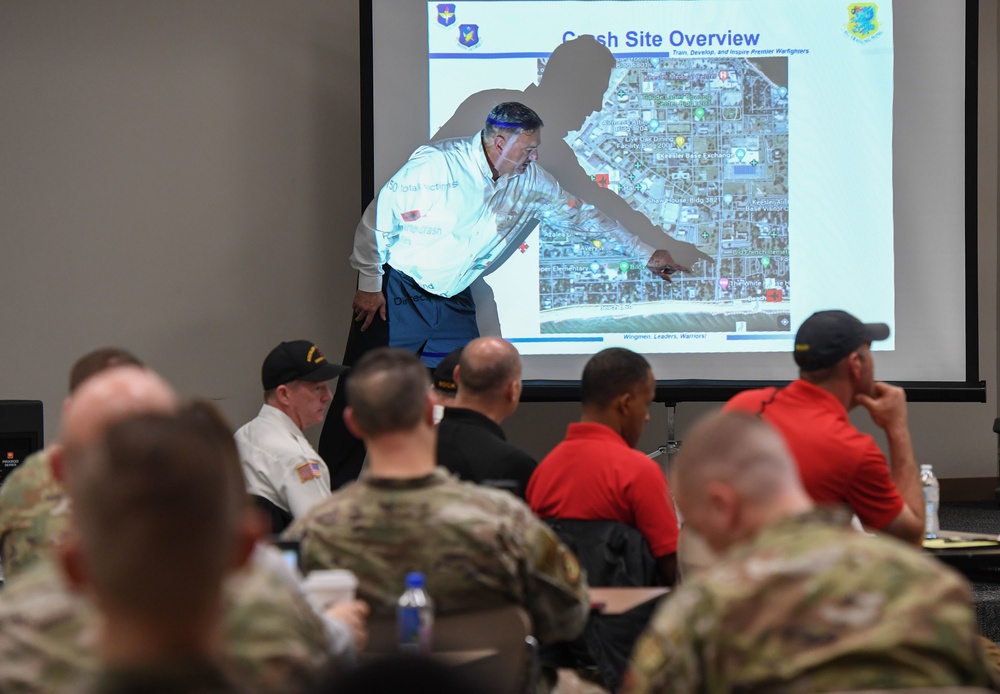 Keesler hosts joint table top exercise