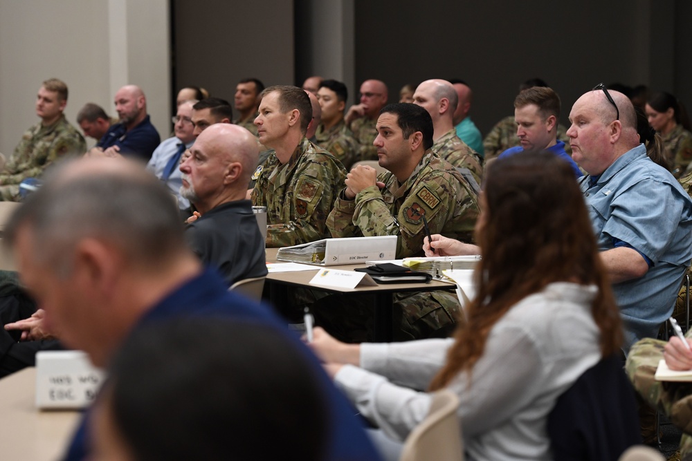 Keesler hosts joint table top exercise