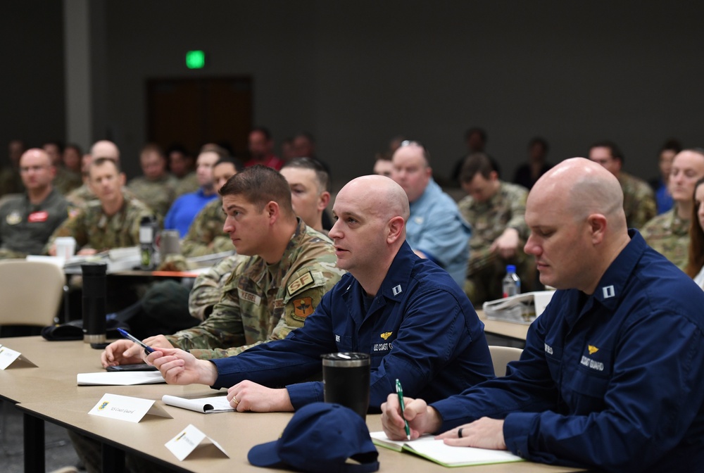 Keesler hosts joint table top exercise