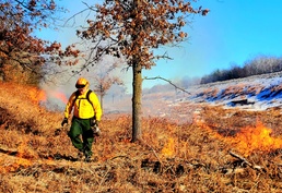 Fort McCoy holds 2023’s first prescribed burn at installation