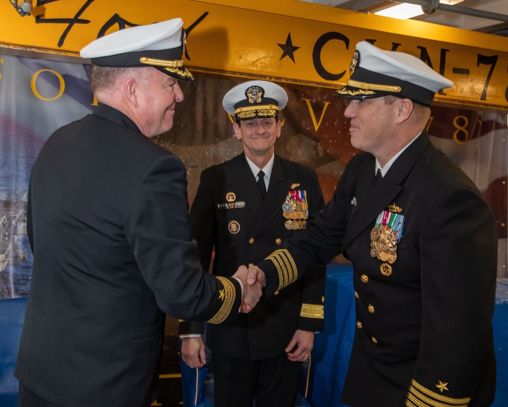 Destroyer Squadron TWO Holds Change of Command